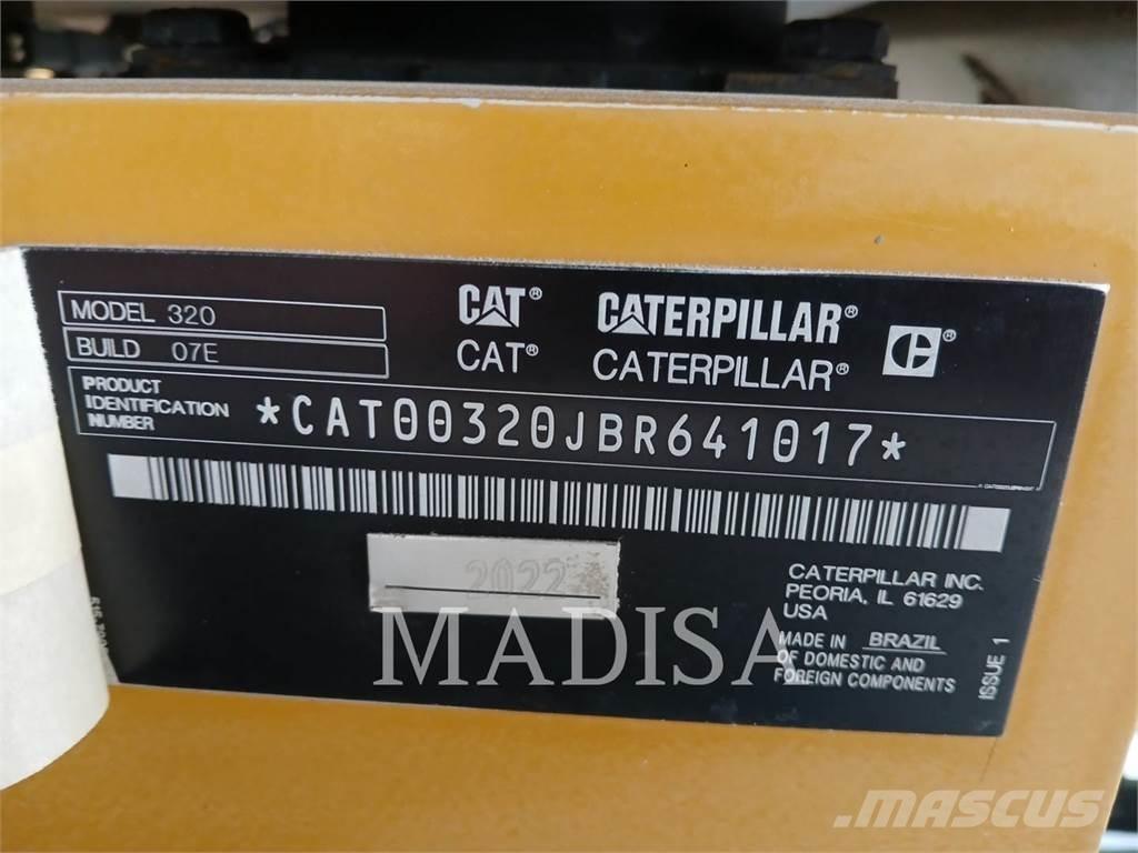 CAT 320 Εκσκαφείς με ερπύστριες
