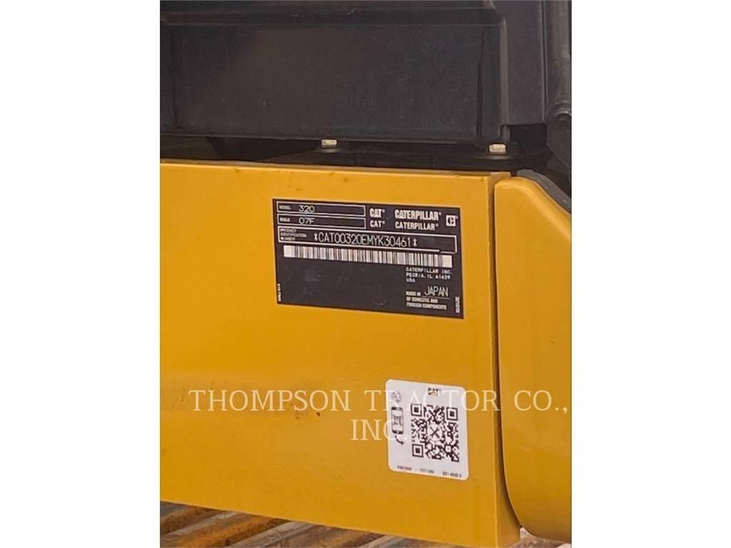 CAT 320 Εκσκαφείς με ερπύστριες