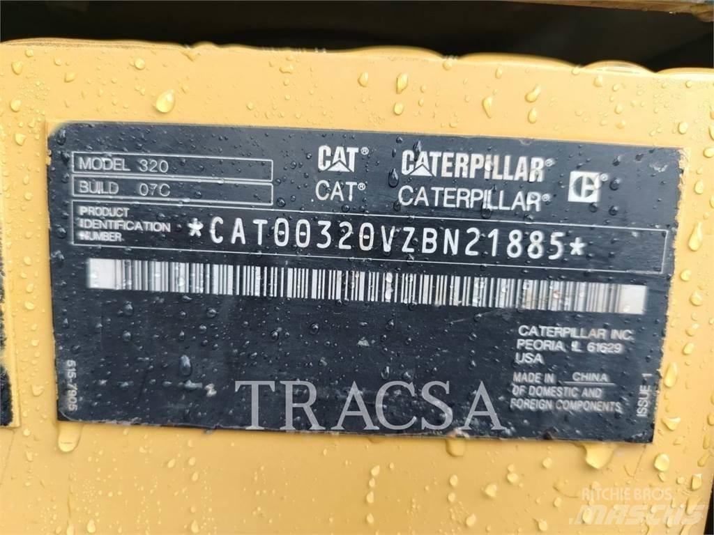 CAT 320 Εκσκαφείς με ερπύστριες