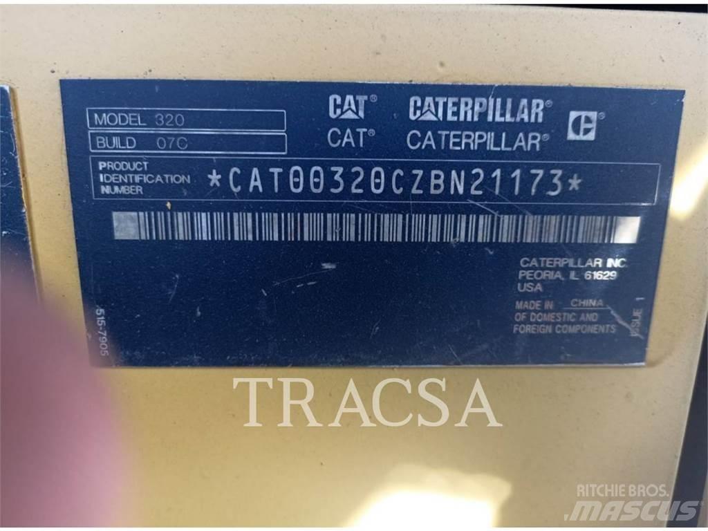 CAT 320 Εκσκαφείς με ερπύστριες