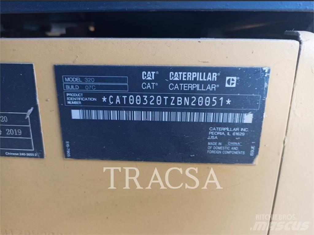 CAT 320 Εκσκαφείς με ερπύστριες