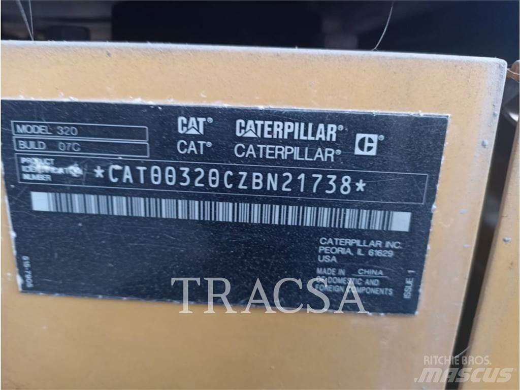 CAT 320 Εκσκαφείς με ερπύστριες
