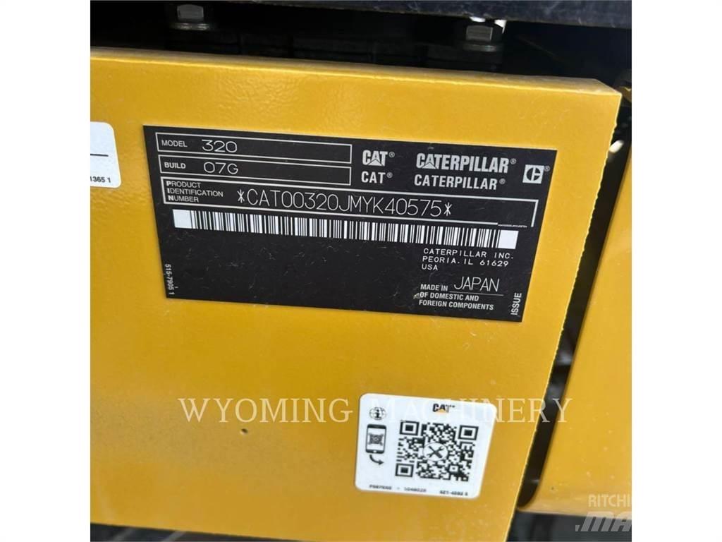 CAT 320 Εκσκαφείς με ερπύστριες