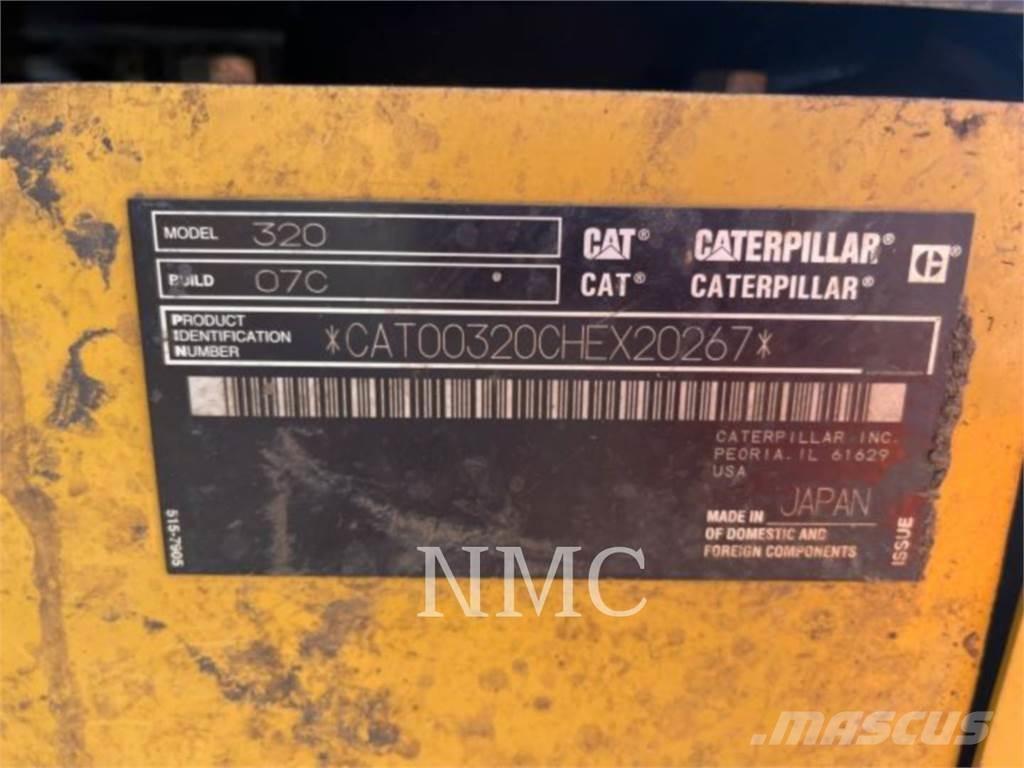 CAT 320 Εκσκαφείς με ερπύστριες