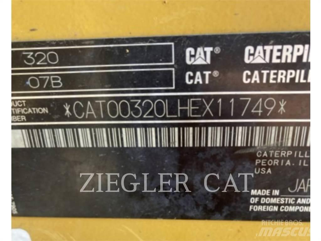 CAT 320 Εκσκαφείς με ερπύστριες