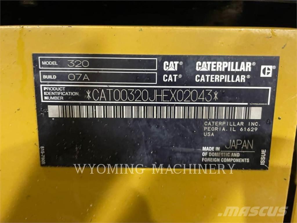 CAT 320 Εκσκαφείς με ερπύστριες