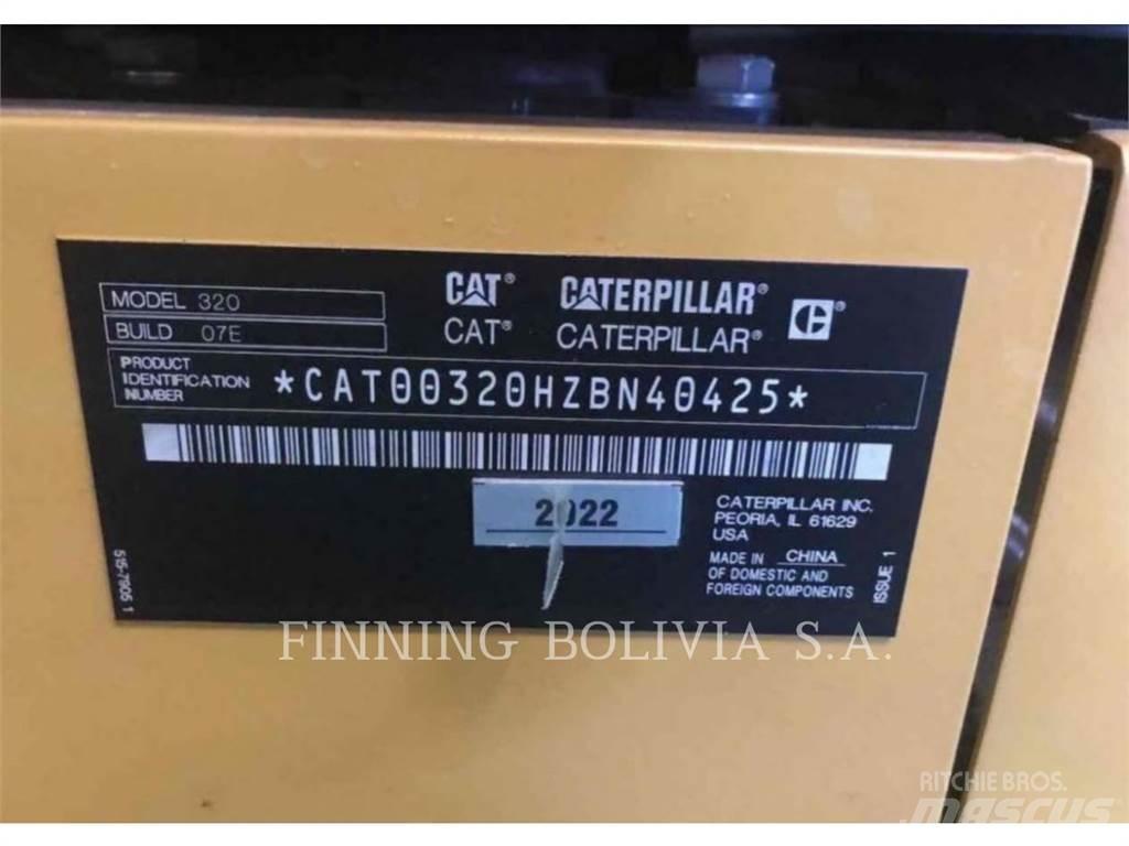 CAT 320-07 Εκσκαφείς με ερπύστριες