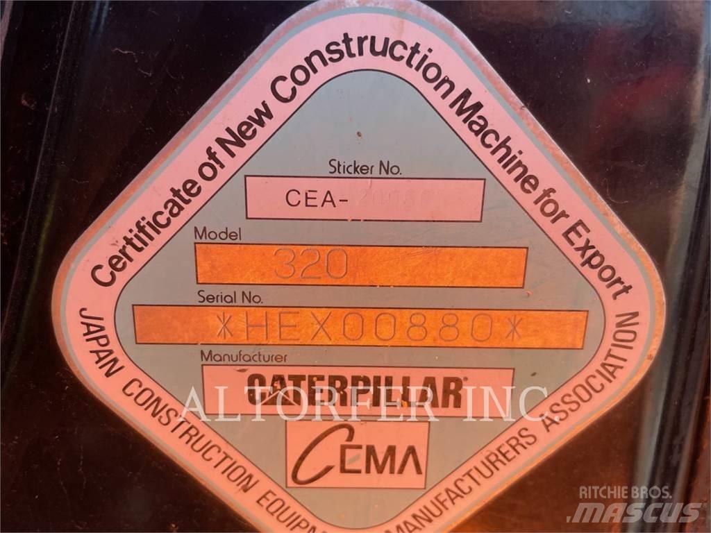 CAT 320-07 Εκσκαφείς με ερπύστριες