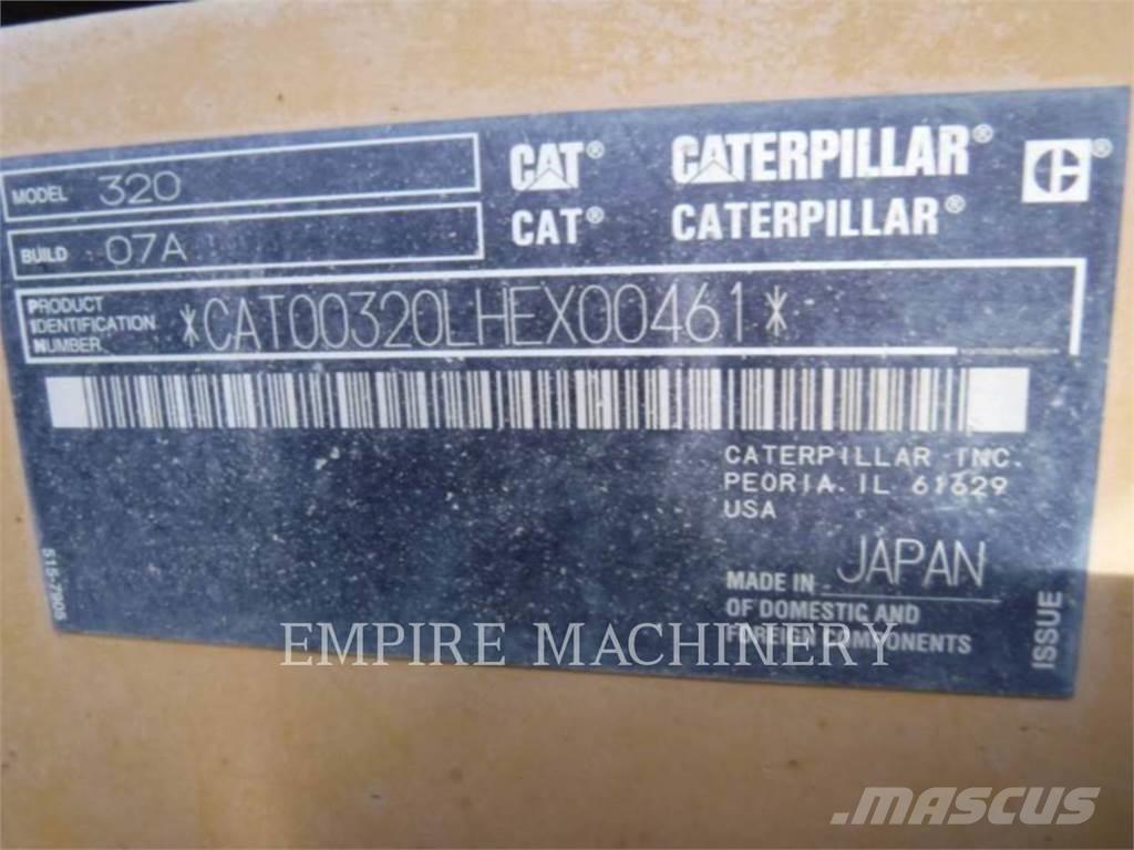 CAT 320-07 P Εκσκαφείς με ερπύστριες