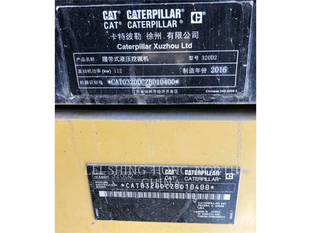CAT 320D2 Εκσκαφείς με ερπύστριες