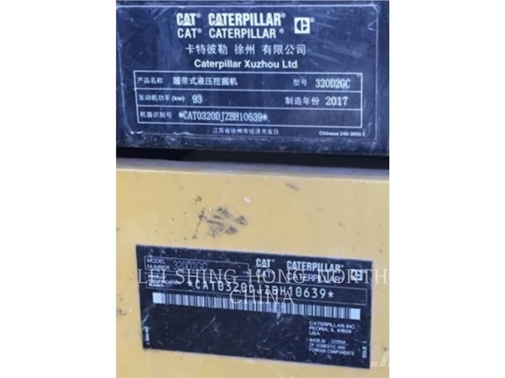 CAT 320D2GC Εκσκαφείς με ερπύστριες