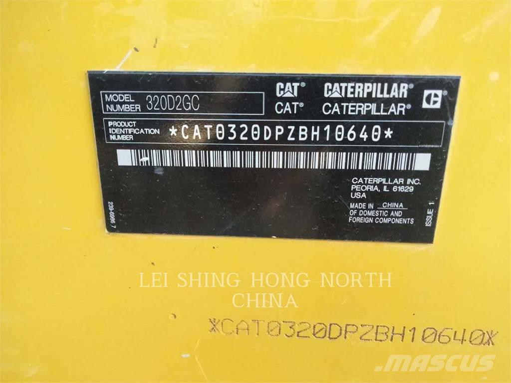 CAT 320D2GC Εκσκαφείς με ερπύστριες