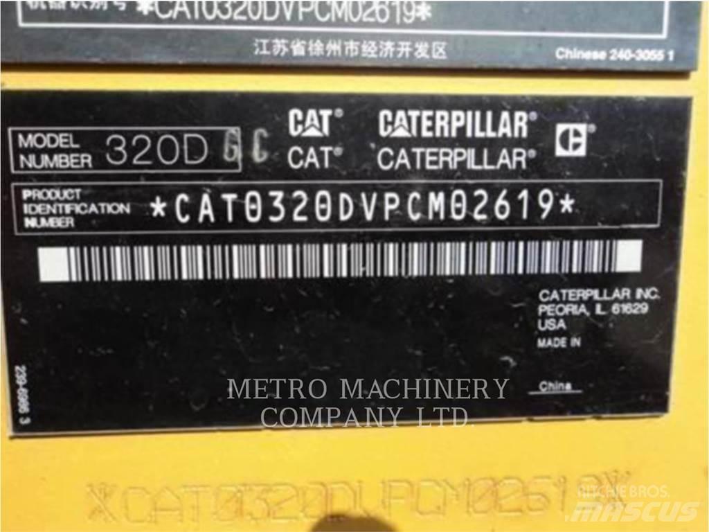 CAT 320DGC Εκσκαφείς με ερπύστριες