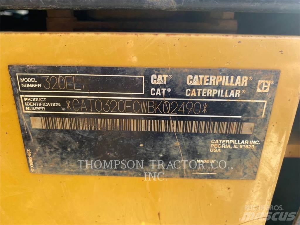 CAT 320EL Εκσκαφείς με ερπύστριες