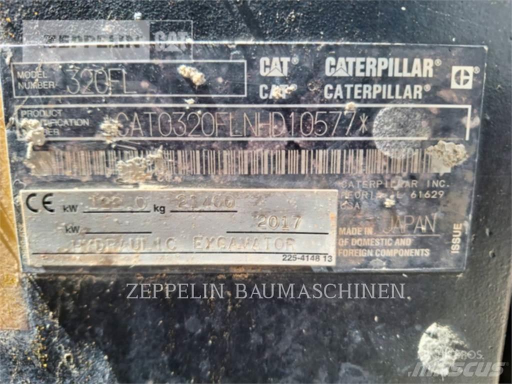 CAT 320FL Εκσκαφείς με ερπύστριες