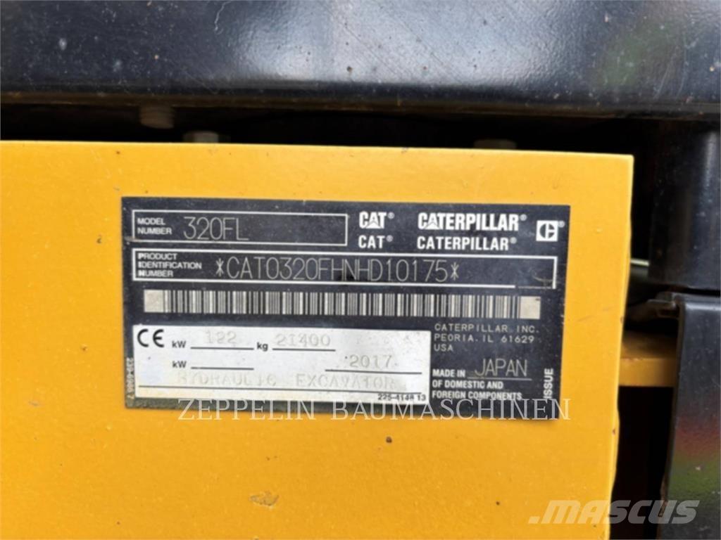 CAT 320FL Εκσκαφείς με ερπύστριες