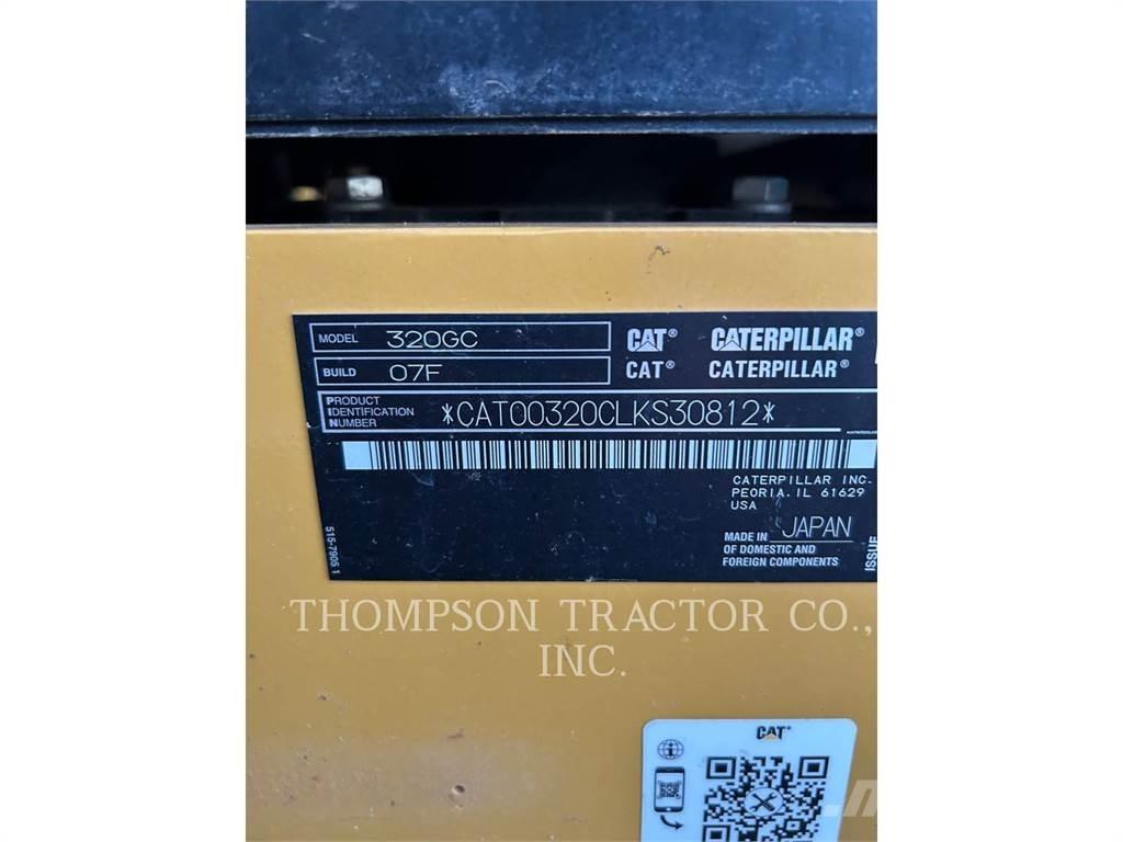 CAT 320GC Εκσκαφείς με ερπύστριες