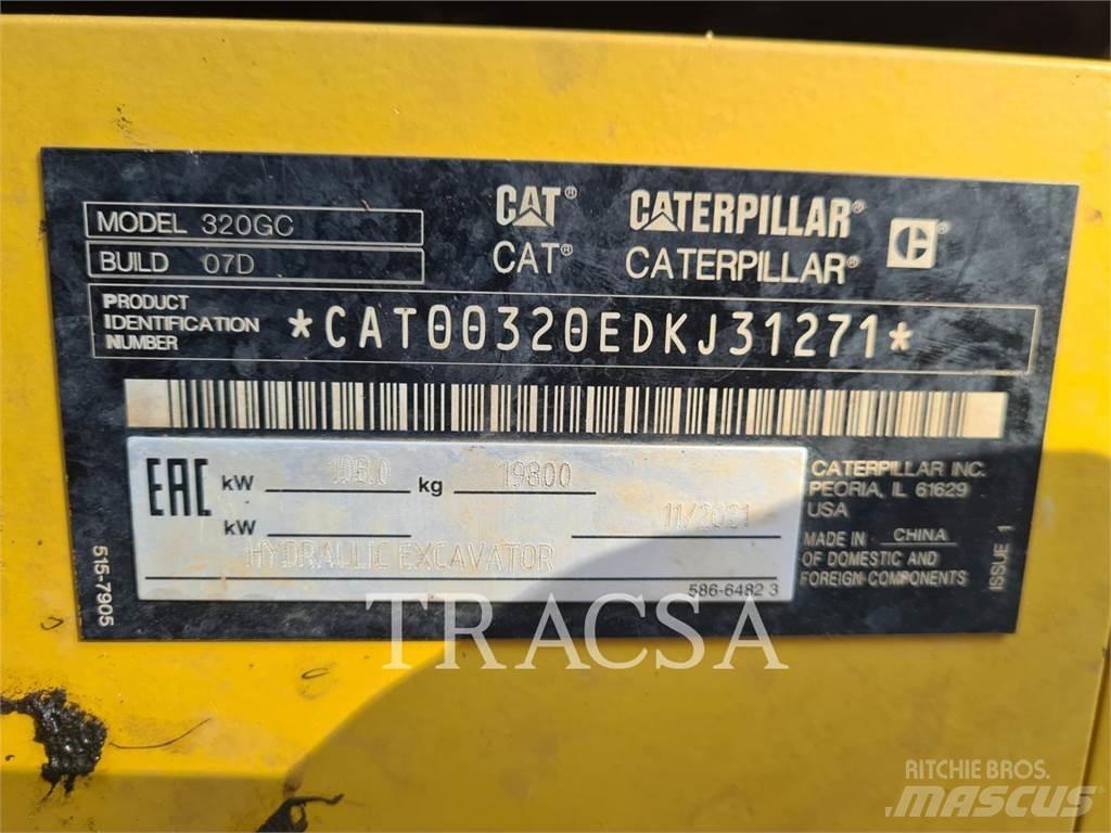 CAT 320GC Εκσκαφείς με ερπύστριες