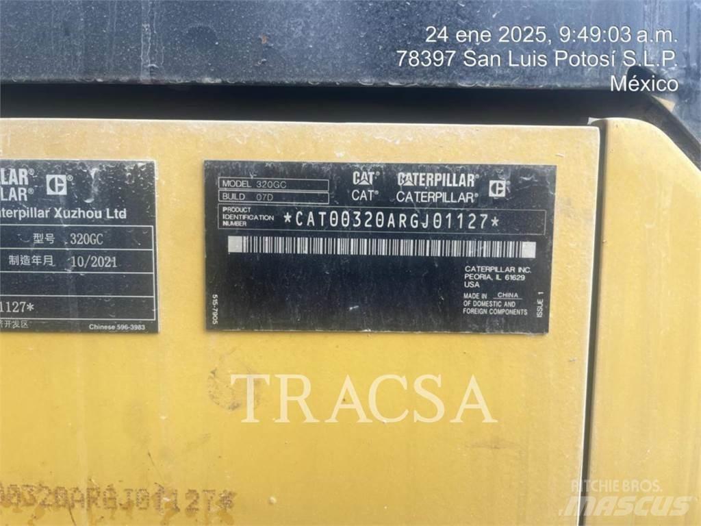 CAT 320GC Εκσκαφείς με ερπύστριες