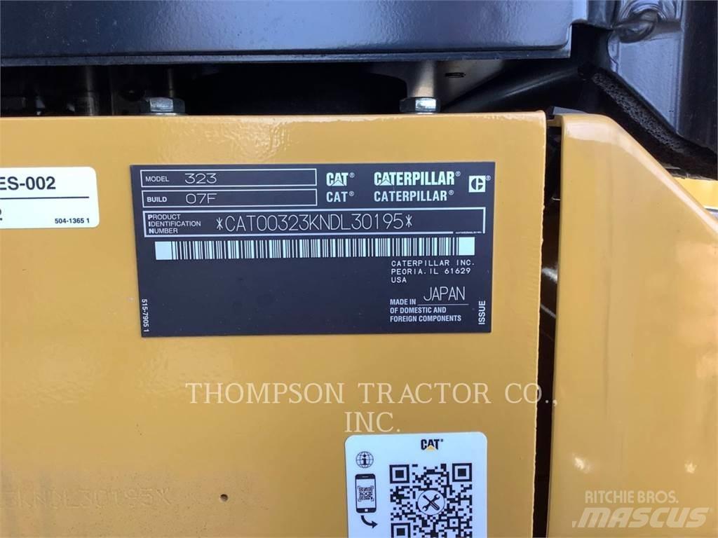 CAT 323 Εκσκαφείς με ερπύστριες