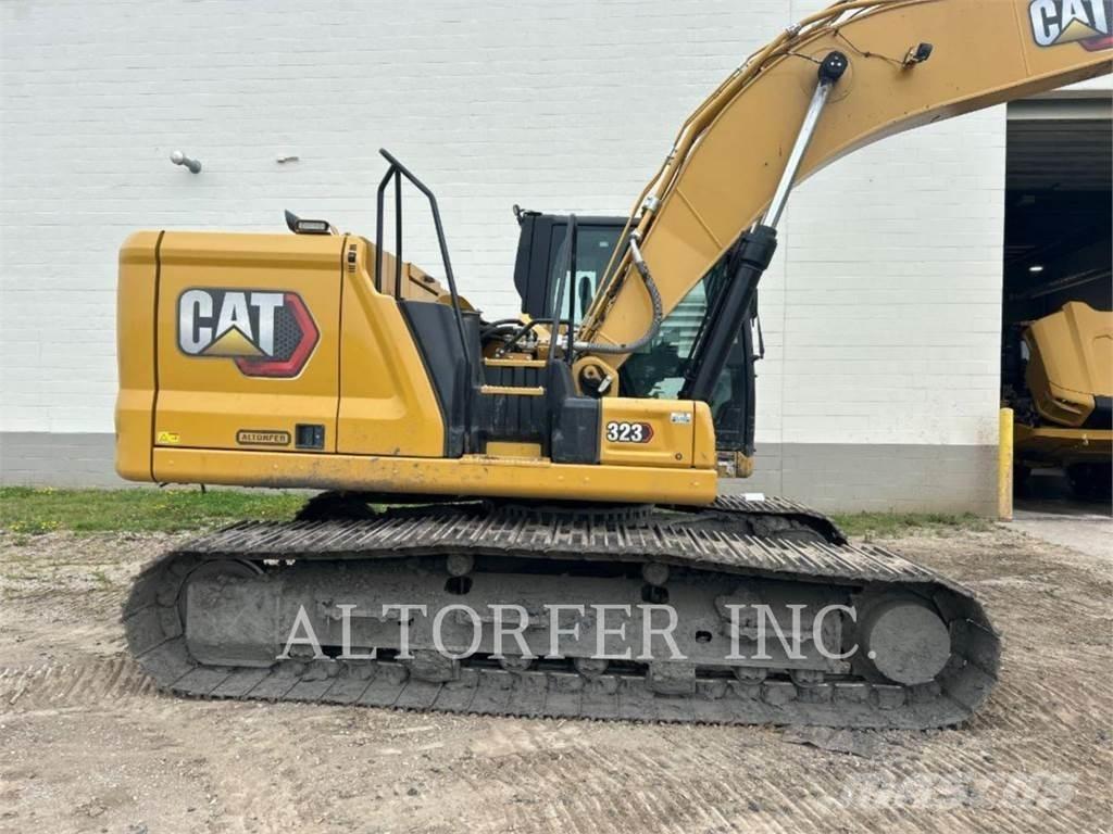 CAT 323-07 Εκσκαφείς με ερπύστριες