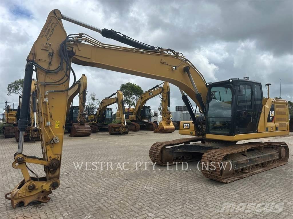 CAT 323-07 Εκσκαφείς με ερπύστριες