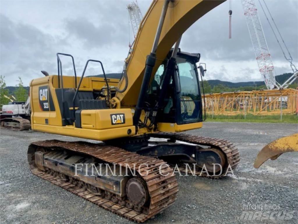 CAT 323-07 Εκσκαφείς με ερπύστριες