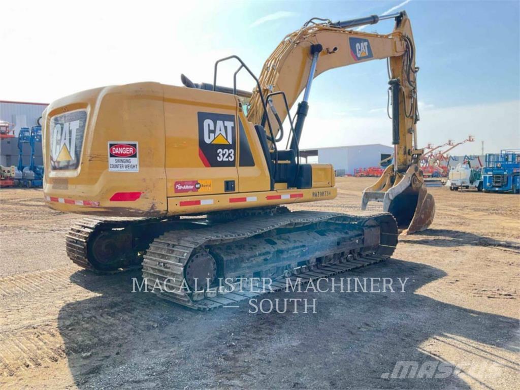 CAT 323-07 Εκσκαφείς με ερπύστριες