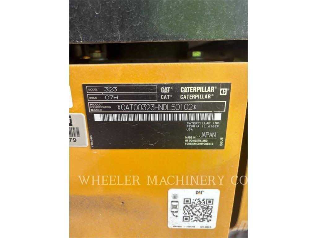 CAT 323 CF Εκσκαφείς με ερπύστριες