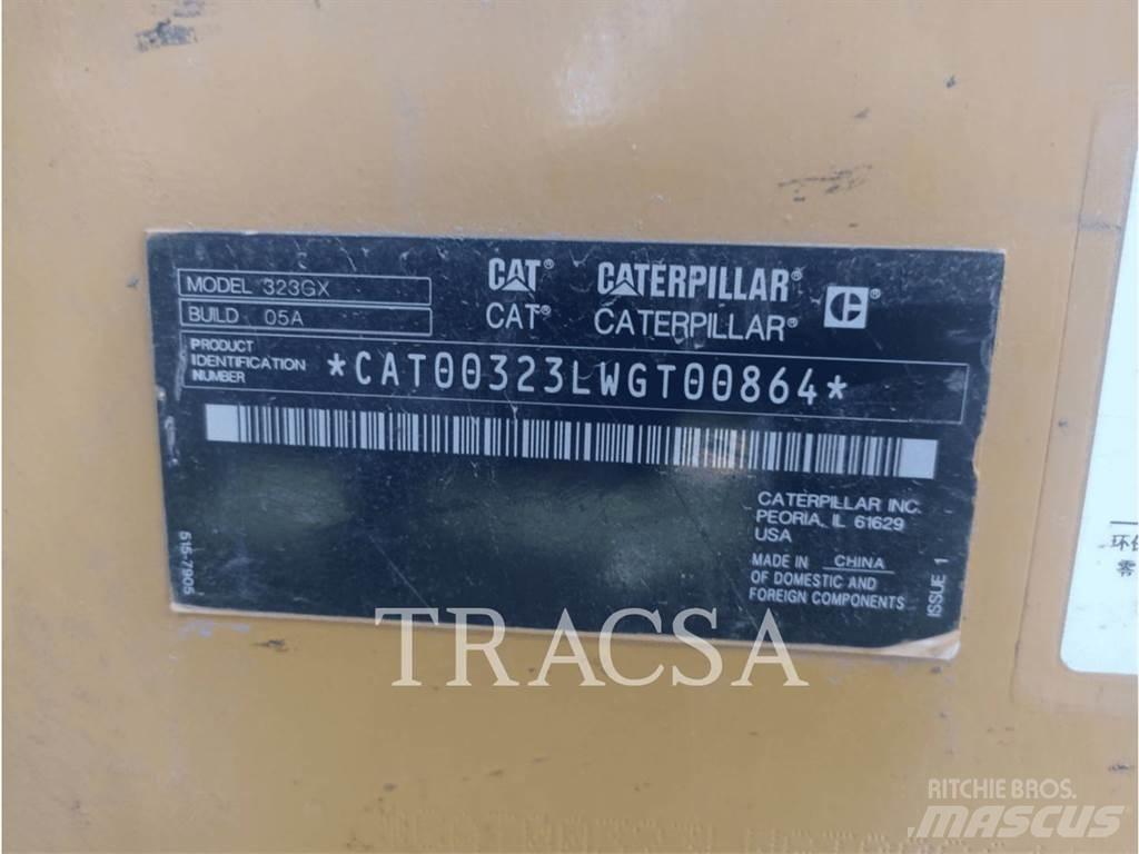 CAT 323 GX Εκσκαφείς με ερπύστριες