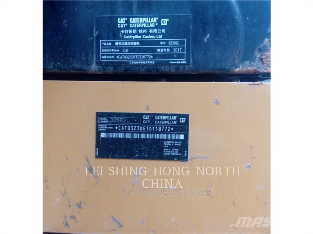 CAT 323D2L Εκσκαφείς με ερπύστριες