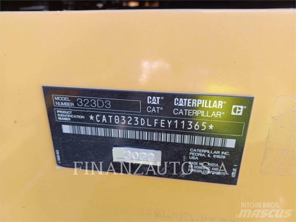 CAT 323DLN Εκσκαφείς με ερπύστριες