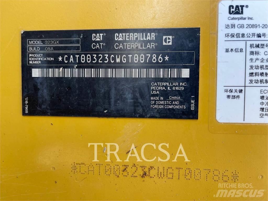 CAT 323GX Εκσκαφείς με ερπύστριες