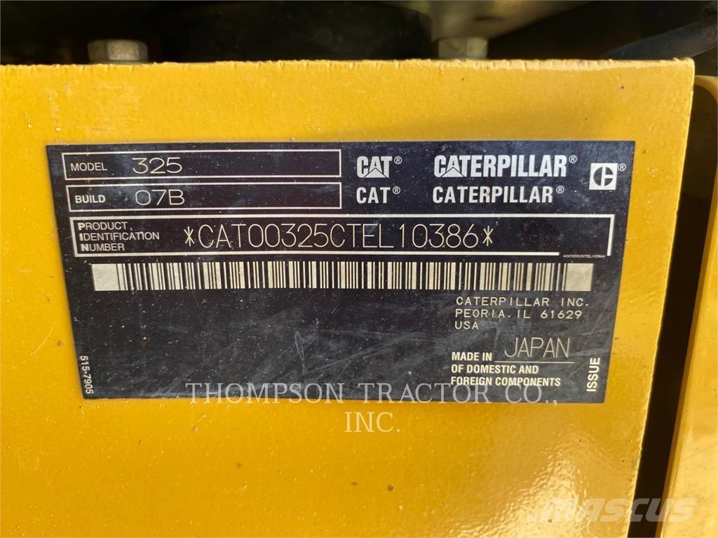 CAT 325 Εκσκαφείς με ερπύστριες