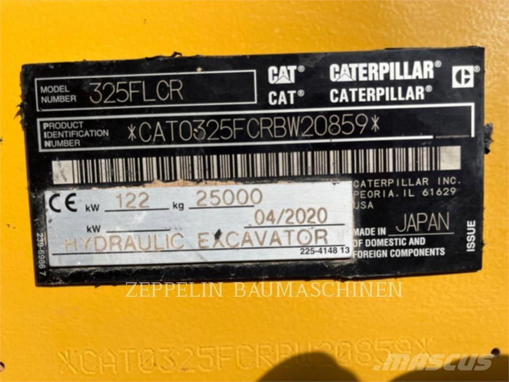 CAT 325FL Εκσκαφείς με ερπύστριες