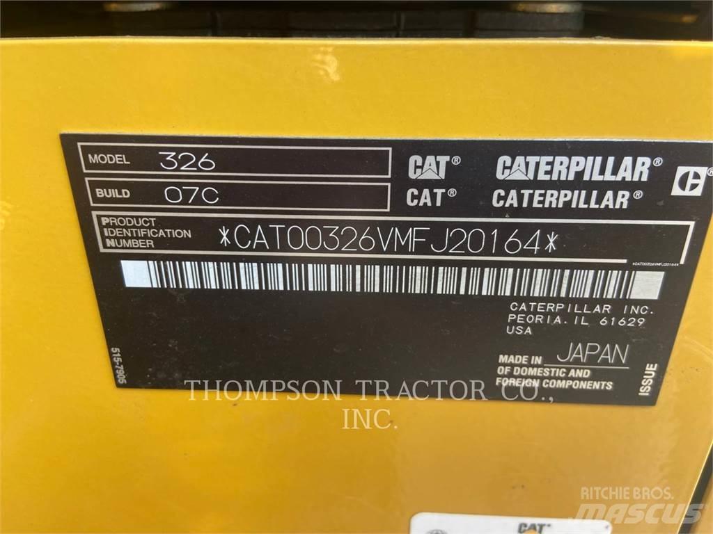 CAT 326 Εκσκαφείς με ερπύστριες
