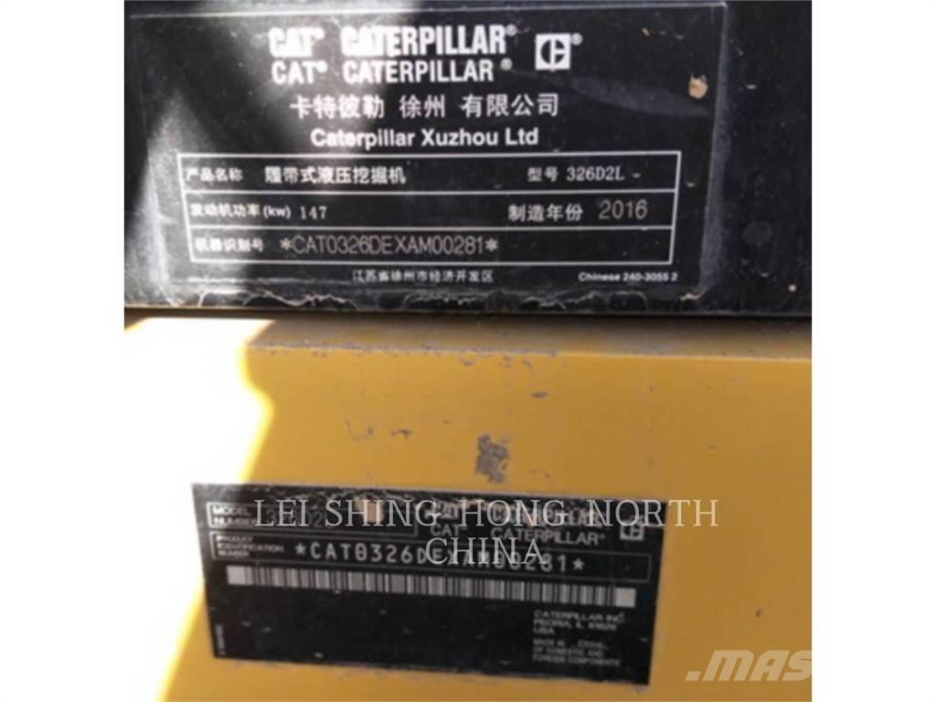 CAT 326D2L Εκσκαφείς με ερπύστριες