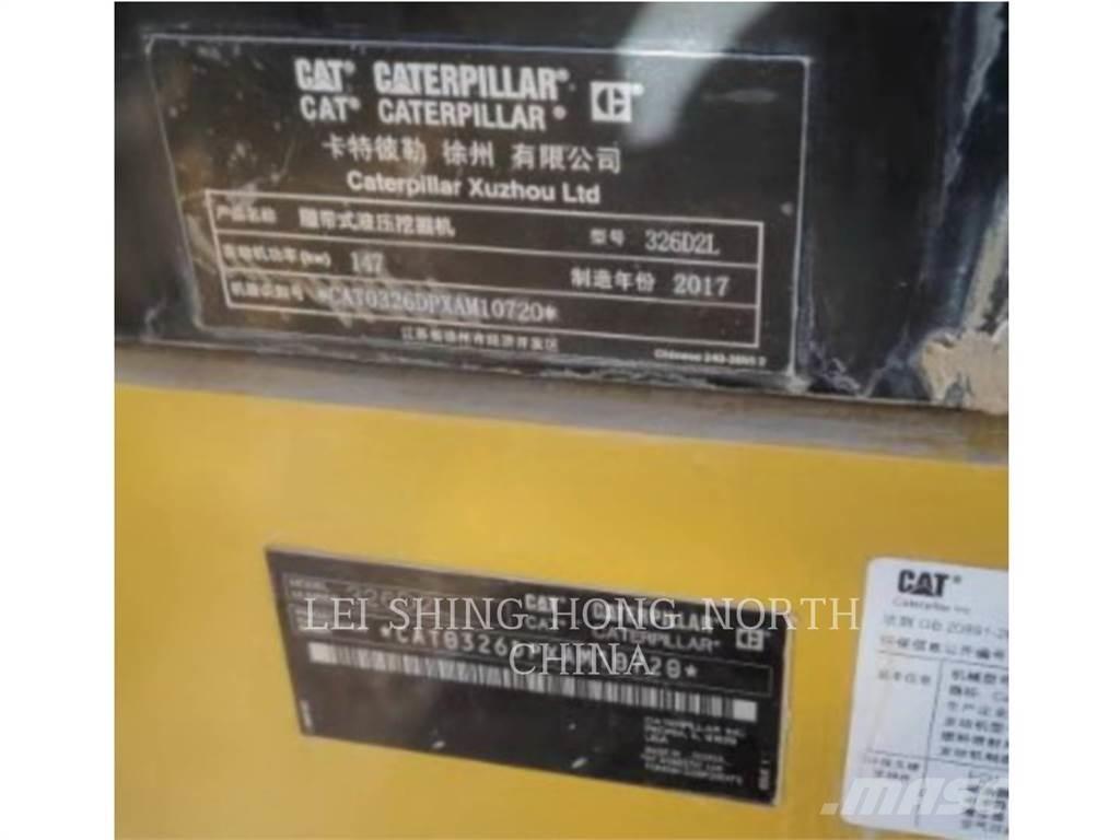 CAT 326D2L Εκσκαφείς με ερπύστριες