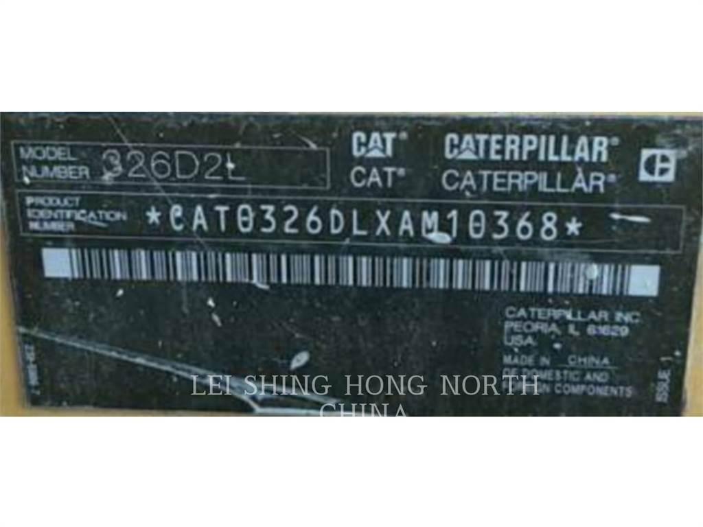 CAT 326D2L Εκσκαφείς με ερπύστριες