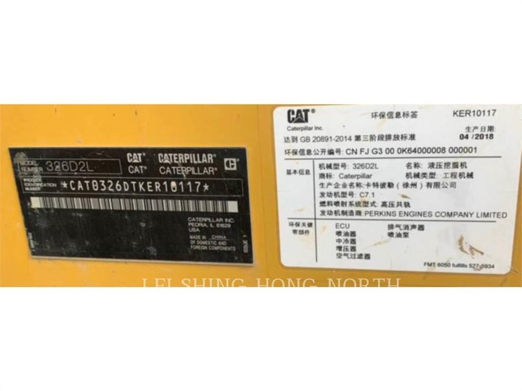 CAT 326D2L Εκσκαφείς με ερπύστριες