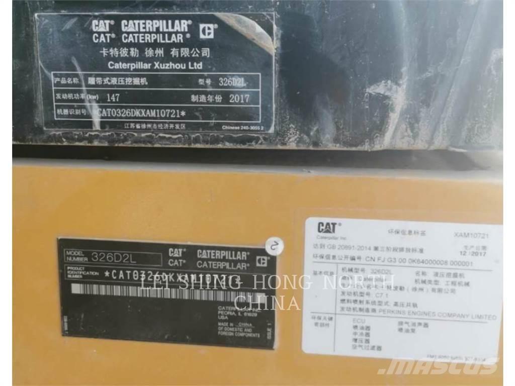 CAT 326D2L Εκσκαφείς με ερπύστριες