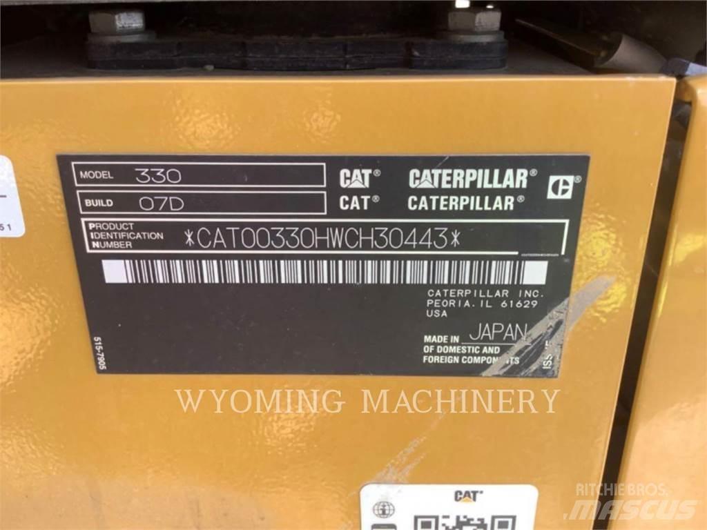 CAT 330 Εκσκαφείς με ερπύστριες