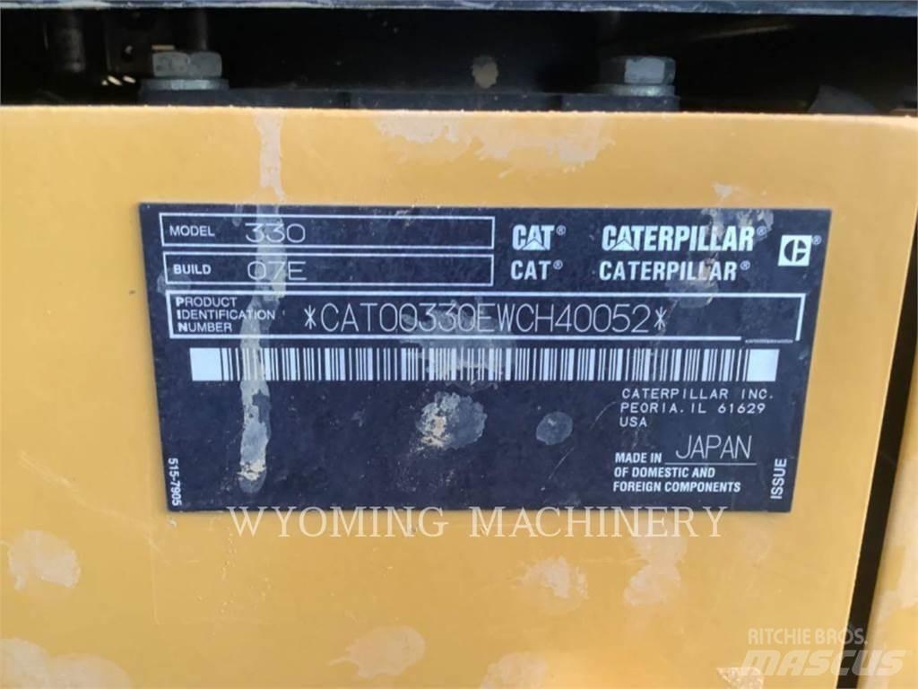 CAT 330 Εκσκαφείς με ερπύστριες