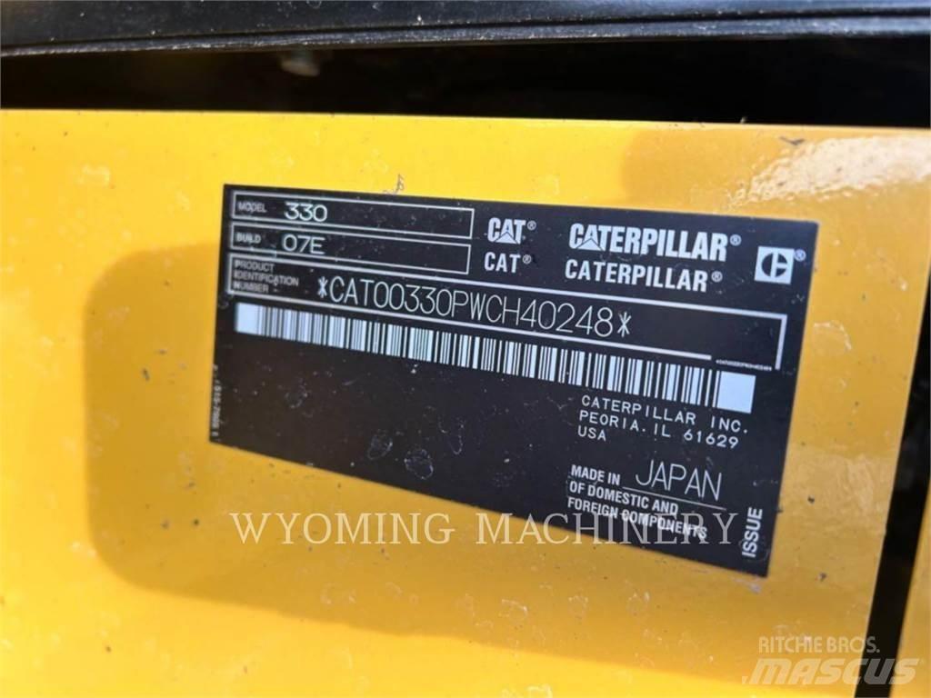 CAT 330 Εκσκαφείς με ερπύστριες