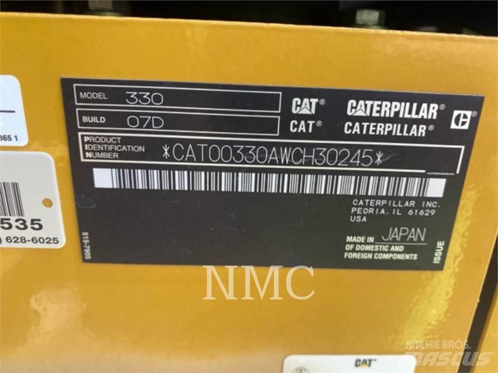 CAT 330 Εκσκαφείς με ερπύστριες