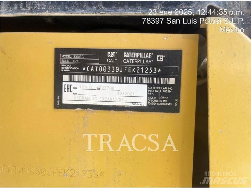 CAT 330 Εκσκαφείς με ερπύστριες