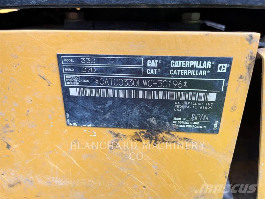 CAT 330 Εκσκαφείς με ερπύστριες