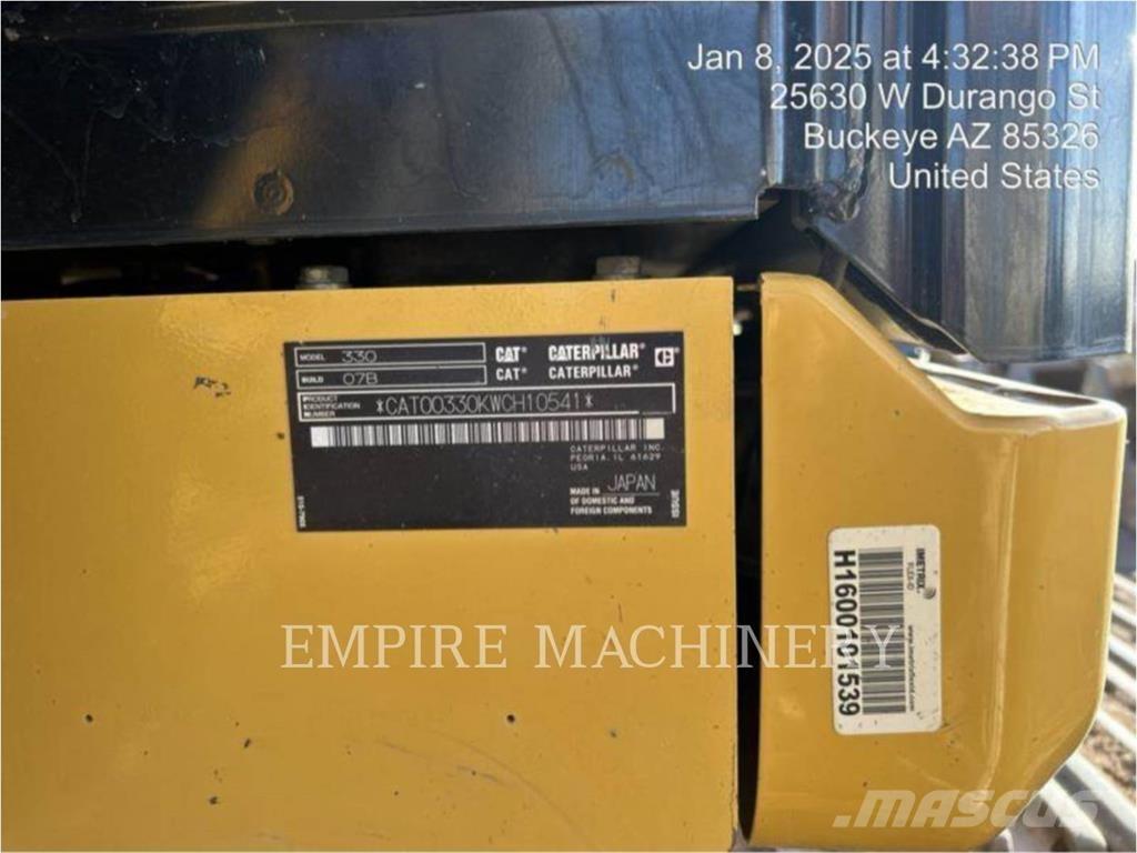 CAT 330-07 P Εκσκαφείς με ερπύστριες