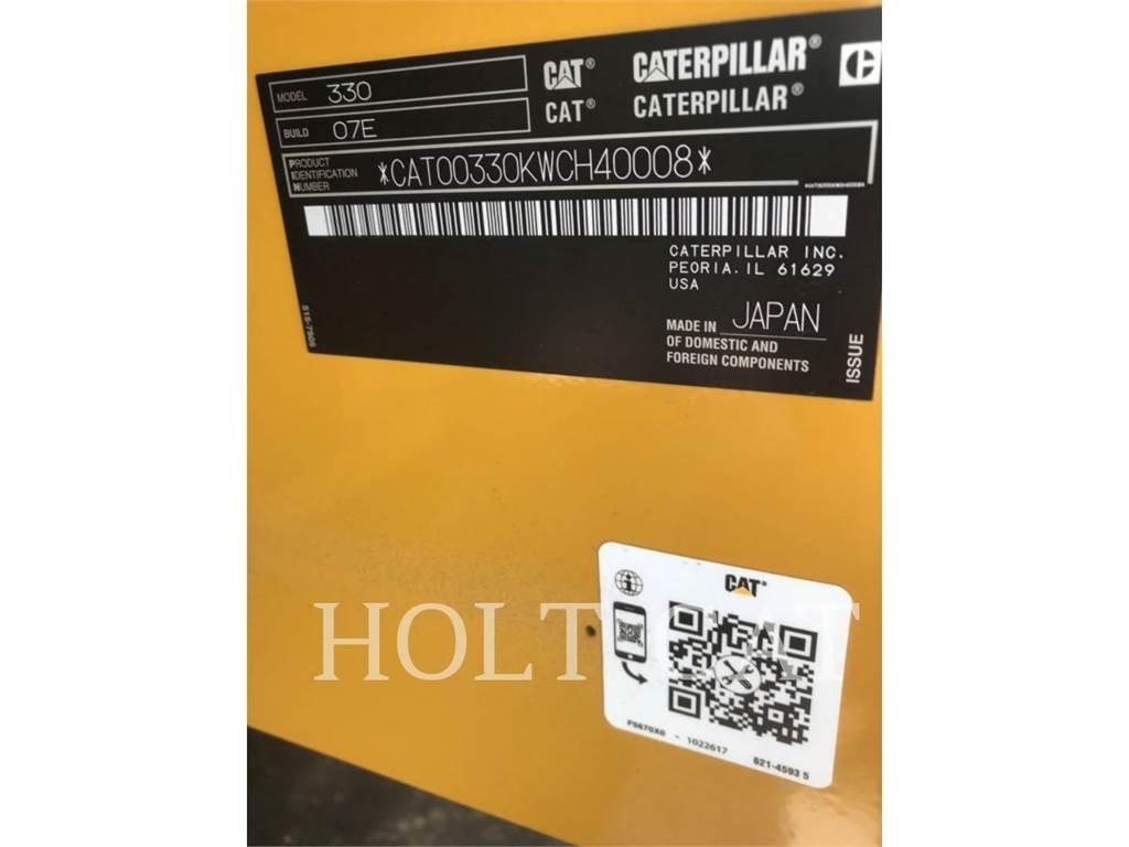 CAT 330 TC Εκσκαφείς με ερπύστριες