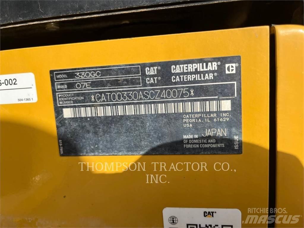 CAT 330GC Εκσκαφείς με ερπύστριες